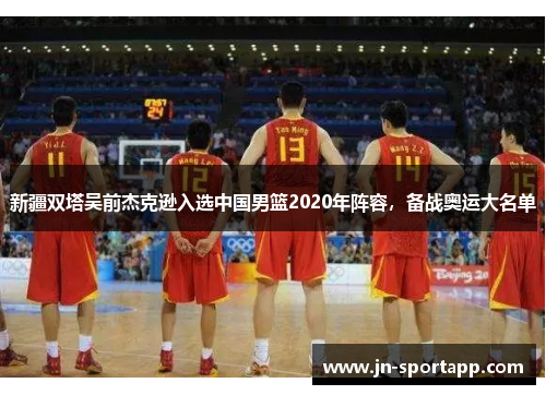 新疆双塔吴前杰克逊入选中国男篮2020年阵容，备战奥运大名单
